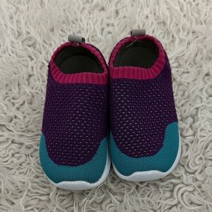 See Kai Run Purple and Teal Slip-On Shoes
